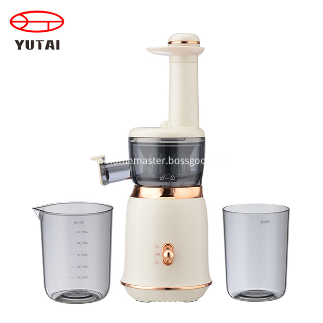 Slow Masticating Juicer Easy to Clean Reverse Function