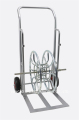 Zink vergulde skelet reel stand en trolley