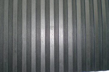 mixed Ribbed rubber sheeting