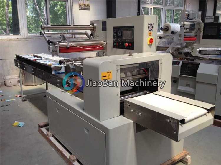 JB-450 Horizontal Pipeline Pillow Bag Automatic Ice Popsicle Packing Machine/Flow Biscuits Packing Machine