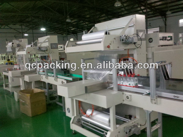 QCPACK Bottle Thermo Heat Shrink Film Wrapping Machine For Mineral Water