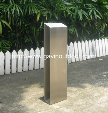 316 stainless steel bollard metal parking bollard