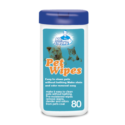 Antibacterial Dog Puppy Pet Grommy Deodorant Cleaning Wet Wipes