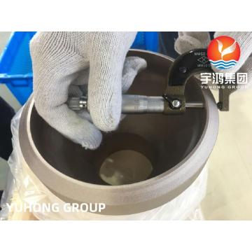 ASTM B466 UNS C70600 Copper Nickel Alloy Reducer