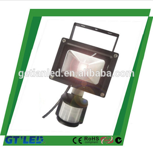 10W PIR Motion Sensor High Power LED Flood light With CE ROHS