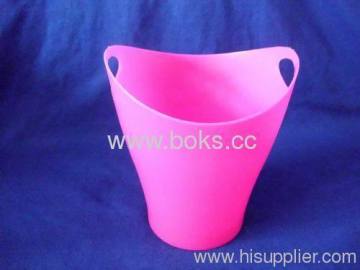 Pink Plastic Mini Ice Buckets?