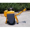 Hot sale portable mini walk behind single drum road roller with good price