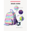 Kids Rainbow Mermaid kids student backpack