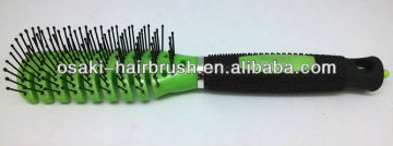 straight vent plastic hair brush