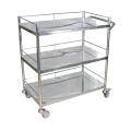 Stainless steel hospital carts