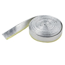 Aluminized Reflective Mylar Foil Heat Shield Sleeve - 10m Roll