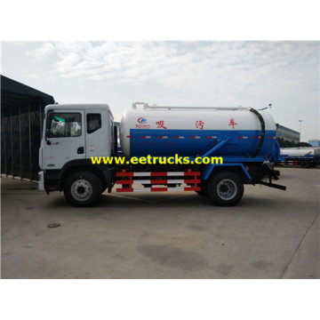 Dongfeng 9000L Manure Suction Tank Trucks