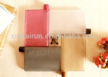 420ml AS PP Silicone Notebook Bottle, A5 Water Bottle, Memo Bottle
