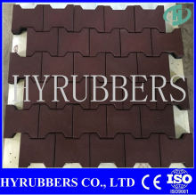 rubber dog bone tile Rubber Flooring Tile