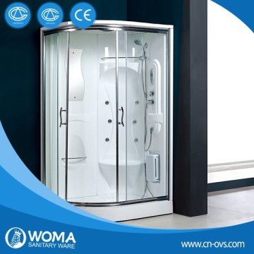 Acrylic material white color one person steam room