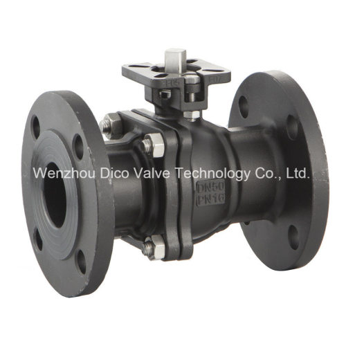 Wenzhou ANSI Wcb ISO5211 Pad Flange Ball Valve