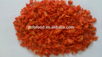 Dehydrated carrot cube