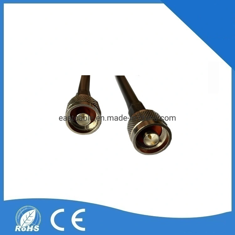 RF Rg58 Coaxial Jumper Radio LMR Cable 3D-Fb Feeder with N/SMA/BNC Connector for Telecom