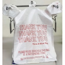 LDPE  T-Shirt Plastic Bag Supermarket Grocery Bags