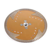 Customized Cutter Circular Saw Blade 180mm Triangular Protective Teeth Corrugated Sheet With Flange