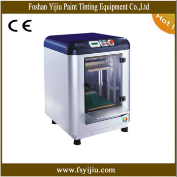 China manufacturer, YIJIU Manual clamping gyro solvent paint mix and shake machine