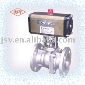 API Pneumatic Floated Actuated Ball Valve