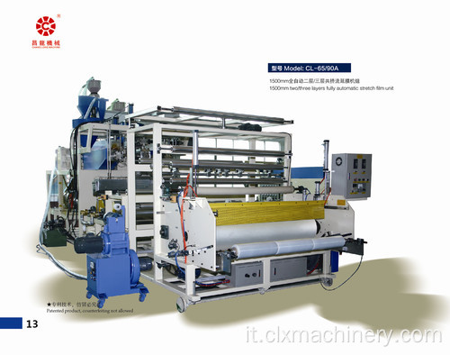 Professionale di fornitura Warrping Stretch Film PE macchine