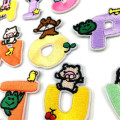 Cute English Letters embroidered patches cartoon applique