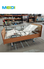 High Quality Wooden hospital bed Adjustable Nursing Bed
