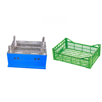 Plastic Injection Vegetable Crate Mold Manufacturer
