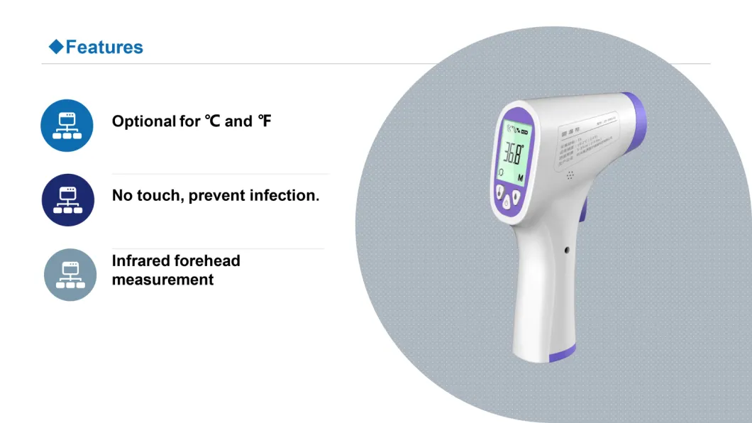 Digital Thermometers Electronic Non Contact Gun Infrared Thermometer Infrared Digital Thermometer Gun