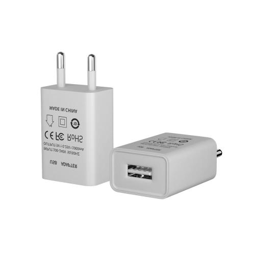 Téléphone mobile Chargeur USB 5V 10W Adaptateur mural