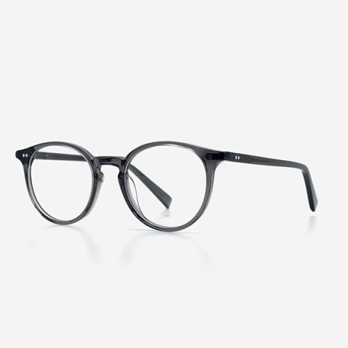 Round classic Acetate Women and Men Optical Frames