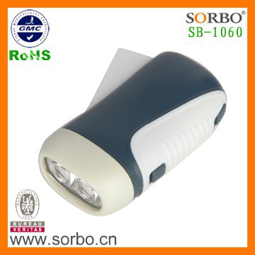 LED Hand-pressing Luxeon Flashlight