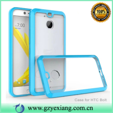 Cheap price TPU soft case cover for HTC Bolt Acylic back cover case