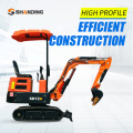 construction digger micro crawler excavator prices 0.8 ton 1 ton 2 ton micro mini excavator for sale