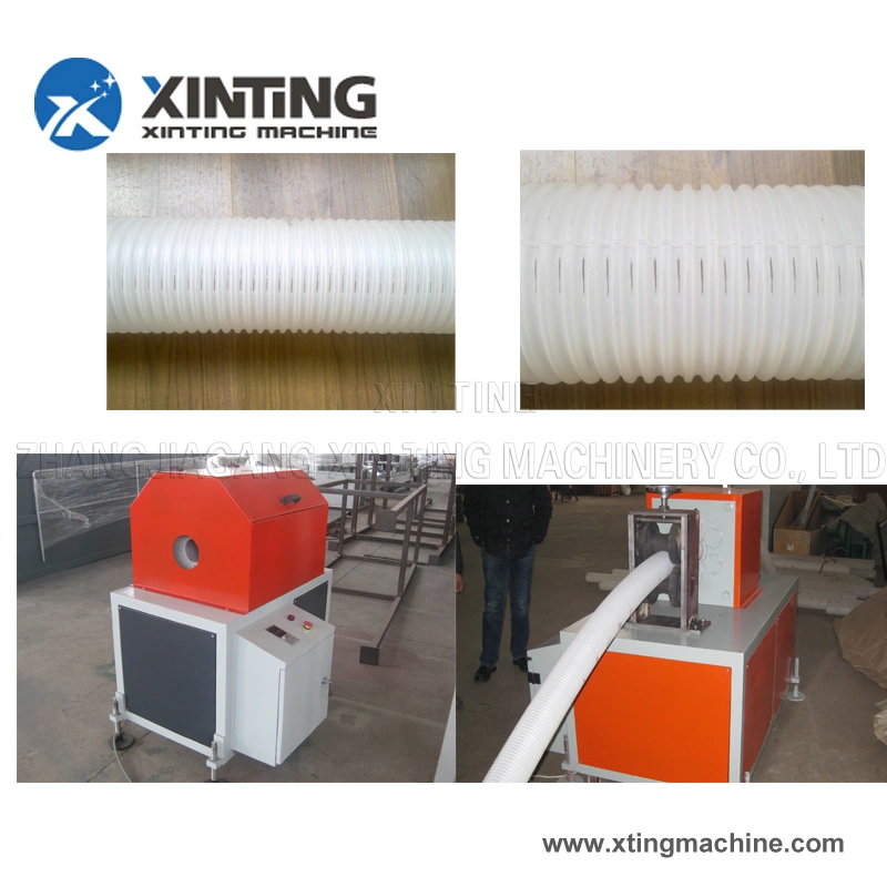 Online Plastic Corruagted Pipe Perforating Machine