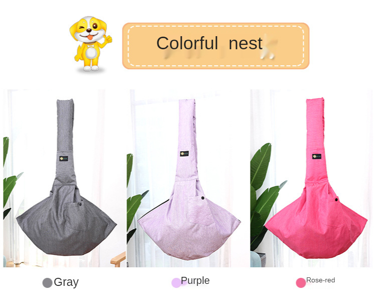 Pet Supplies Amazon Hot-selling Pet Bag Oblique Back Pet Go Out Carrying Bag Foldable One-shoulder Cat Bag