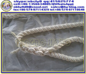 3 strand pp rope / polypropylene twist cord / dock rope manufacturers