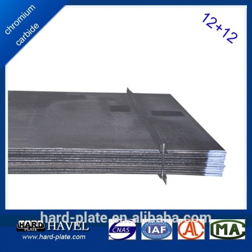 Good impact and plastic property hardfacing coating plates with Nb/Cr/Mo alloys