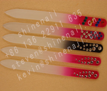 diamond glass nail file