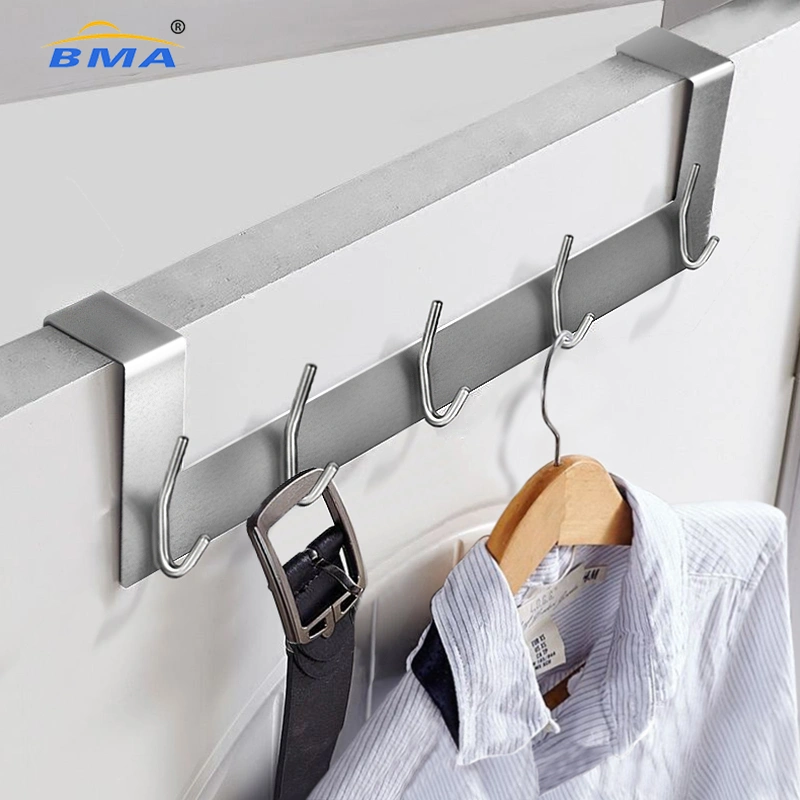 Metal Wire Coat Organizer Rack Custom Stainless Steel Towel Over The Door Hook Coat Hooks