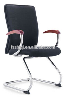 metal frame office armrest conference chair