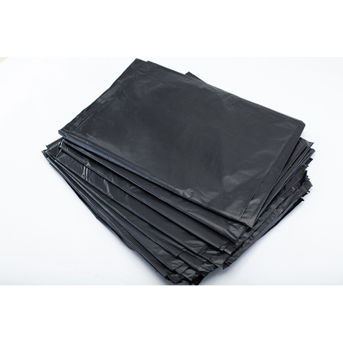 Теплая распродажа черный сверхмощный пластиковый мешок для мусора