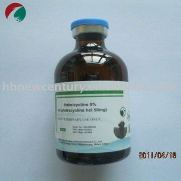 5% 10% 20% Oxytetracycline Hcl Injection for veterinary use