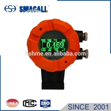 External liquid level meter with long distance transmission