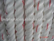 Twisted composite ropes