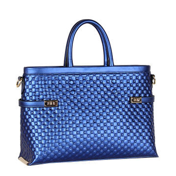 Royal Blue Ladies' Leather Handbags, Elegant Concept