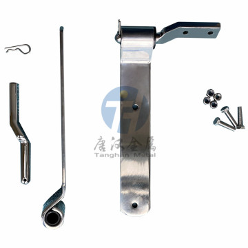 Galvanized Iron Toggle Latch Hasp Lock