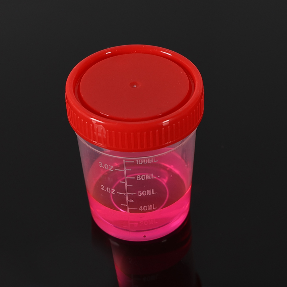 Copo para amostra de urina